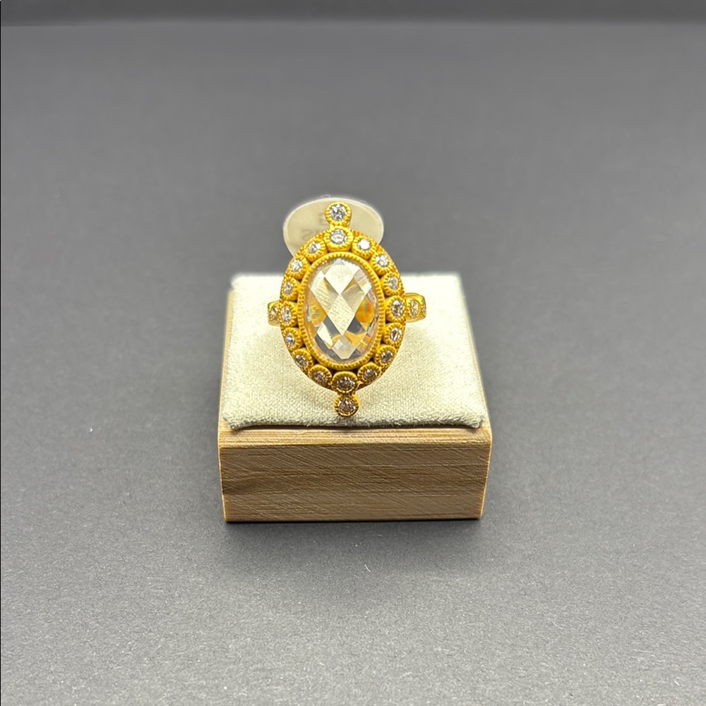 Freida Rothman Statement Ring, Size 5 - image 1